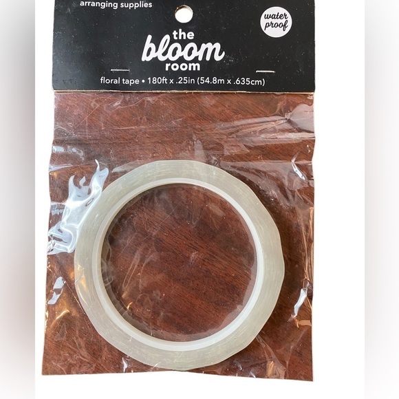 The Bloom Room Clear Floral Tape - Waterproof - Picture 1 of 6